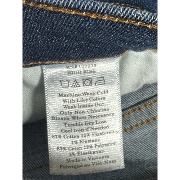 Everlane Jeans Women 31 High Rise Ankle - Picture 6 of 6